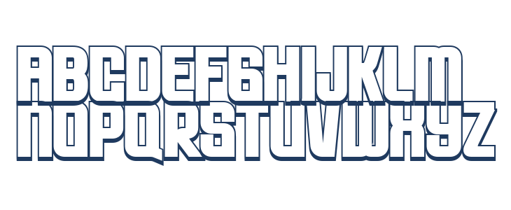 Brovic Regular Extrude Lowercase