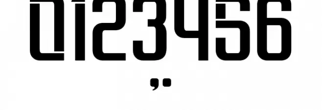 Brovic Regular Schriftart Anderer Schreiben