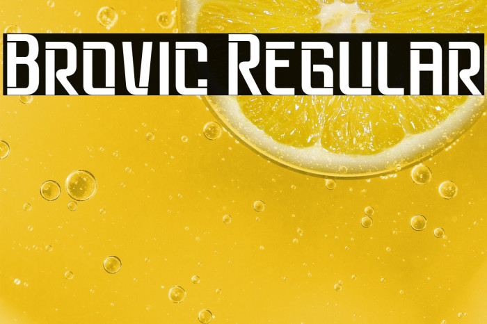 Brovic Regular Example 3