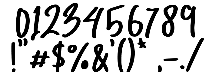 Browman Font OTHER CHARS