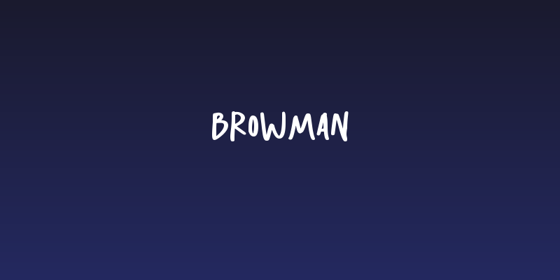 Browman Social Header