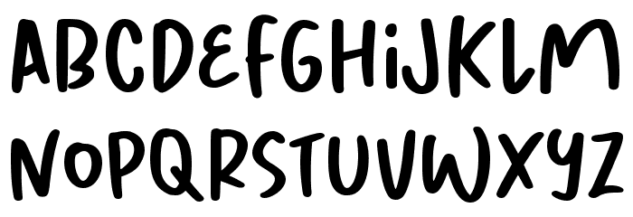 Browman Font LOWERCASE