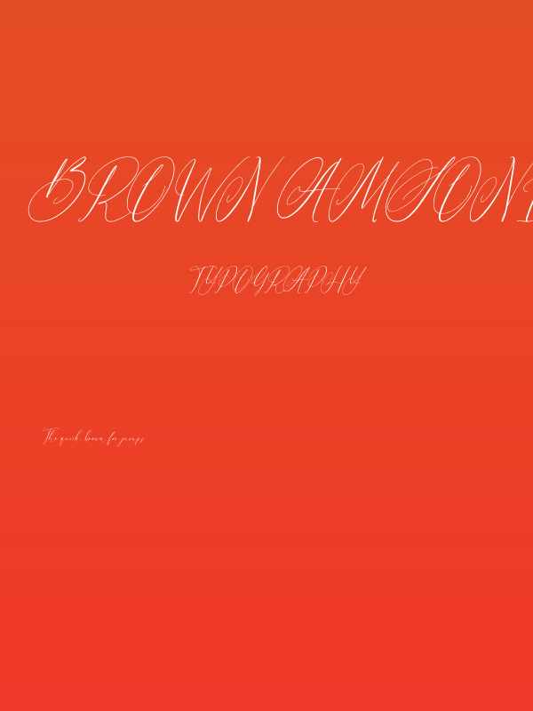 Brown Amsonia Poster