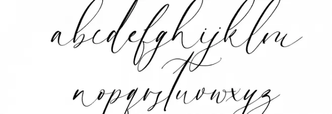 Brown Amsonia Caratteri MINUSCOLO