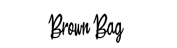Brown Bag  Free Fonts Download