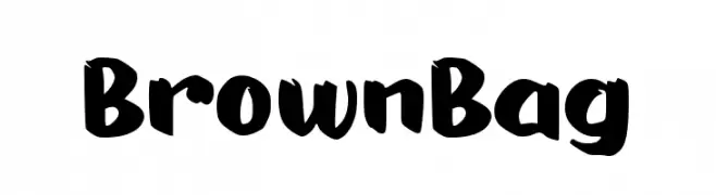 Brown Bag  Frei Schriftart Herunterladen