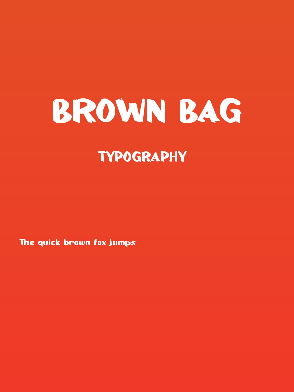 Brown Bag Poster