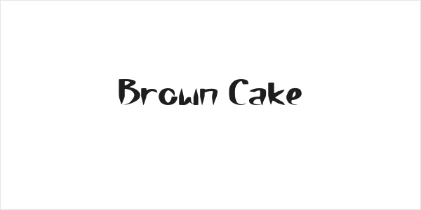 Brown Cake Logo
