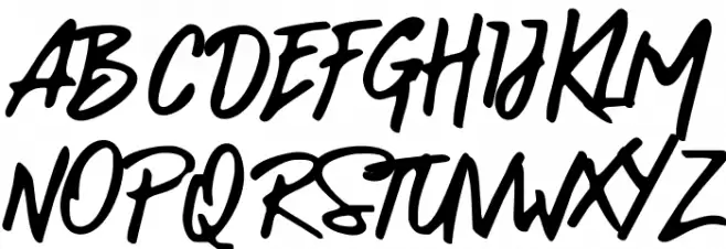 Brown Choco Шрифта ВЕРХНИЙ