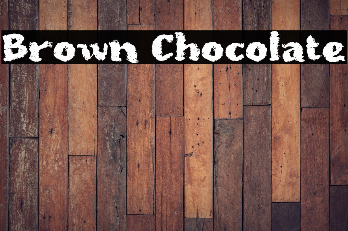 Brown Chocolate Example 2