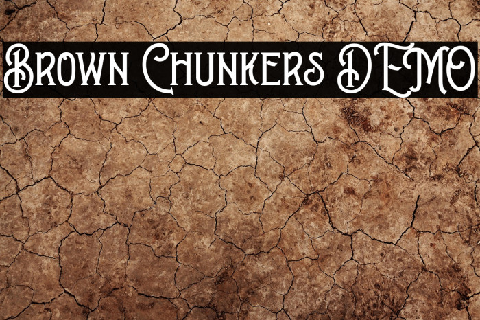 Brown Chunkers DEMO Example 1