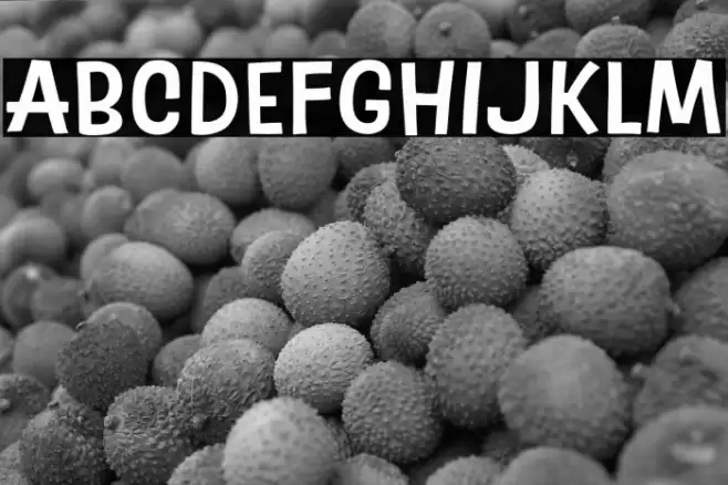 Brown Coffee Font examples