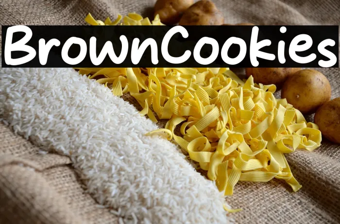 Brown Cookies Example 1