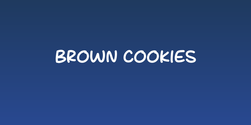 Brown Cookies Social Header