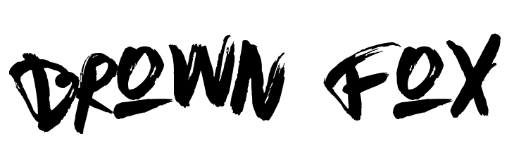 Brown Fox  免费字体下载