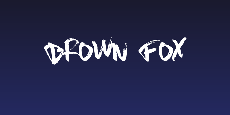 Brown Fox Social Header