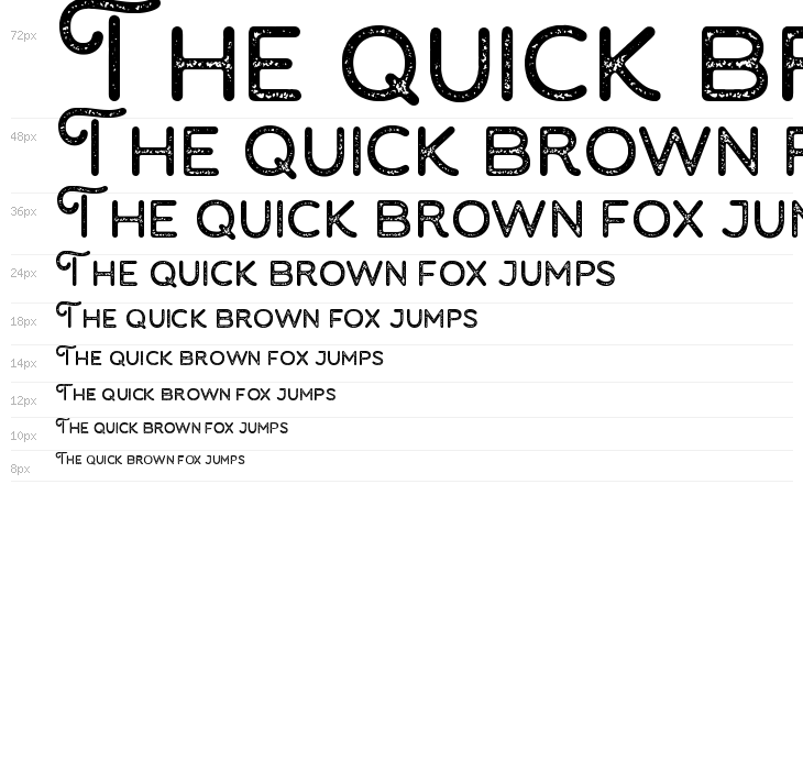 Brown House Stamp Waterfall