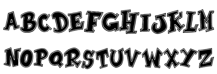 Brown Shoes Font LOWERCASE