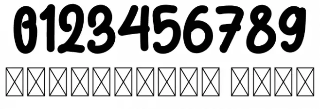 Brown Sugar Bold Font OTHER CHARS