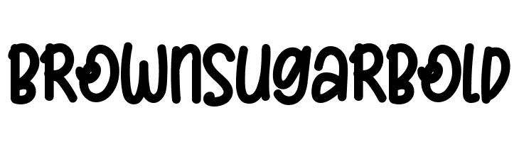 Brown Sugar Bold  لخطوط تنزيل