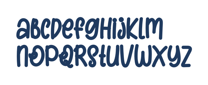 Brown Sugar Bold Lowercase