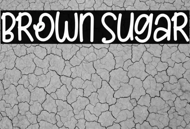Brown Sugar Font examples
