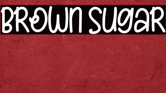 Brown Sugar Example 3