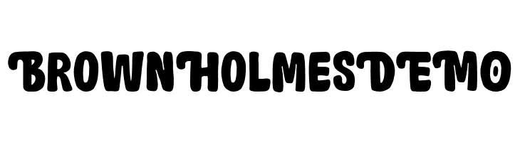 BrownHolmesDEMO  لخطوط تنزيل