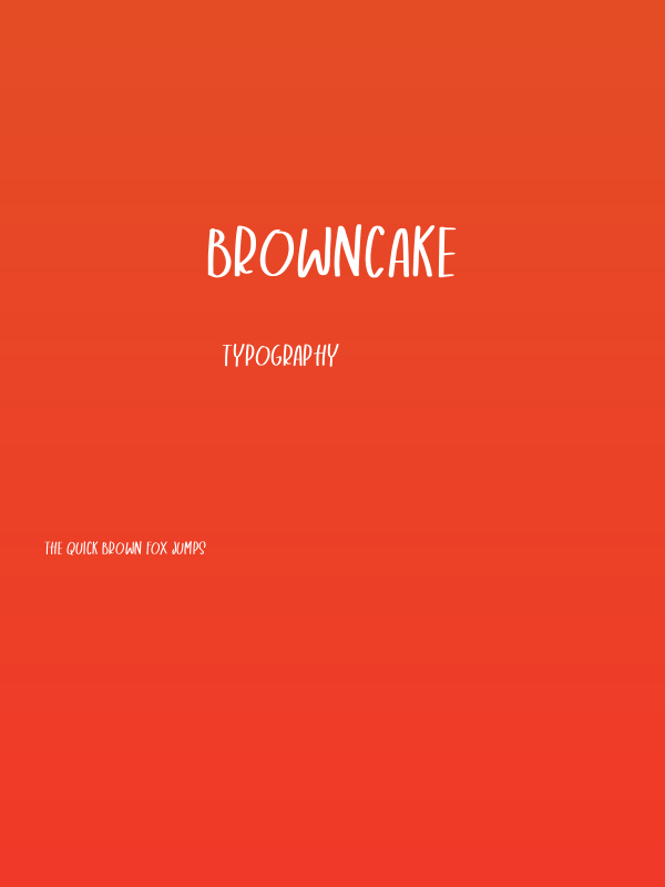 Browncake Poster