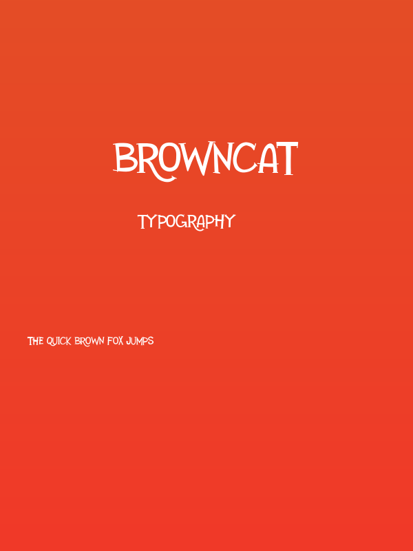 Browncat Poster