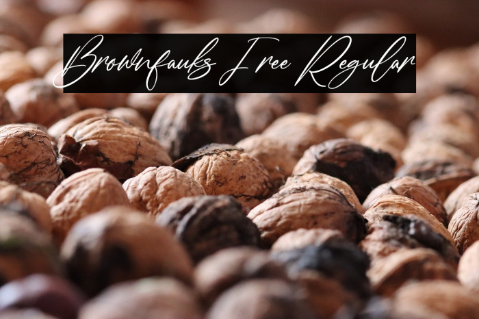 Brownfauks Free Regular Example 1