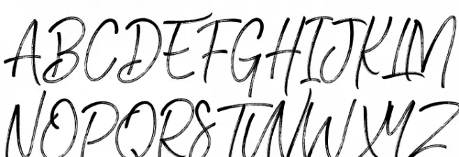 Brownhill Script Polices MAJUSCULES