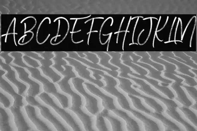 Brownhill Script Font examples