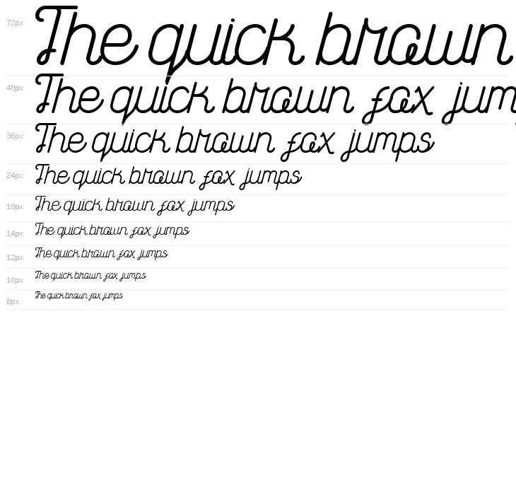 Brownice Italic Waterfall