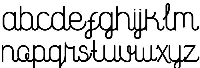 Brownice Font LOWERCASE