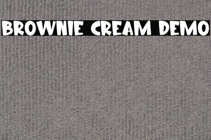 Brownie Cream Demo Example 2