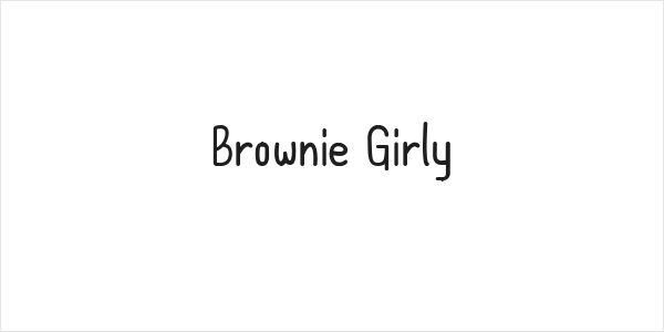 Brownie Girly Logo