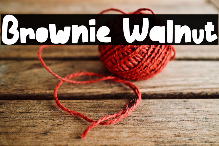 Brownie Walnut Example 3