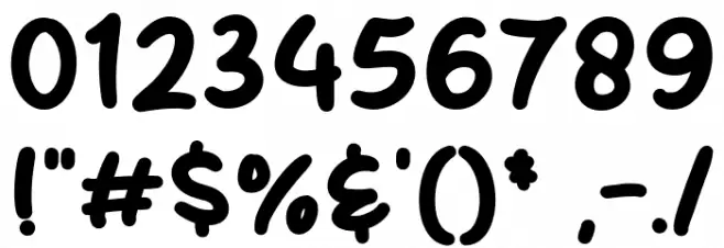 Brownista Font OTHER CHARS