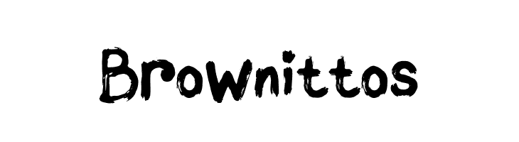 Brownittos  Скачать бесплатные шрифты