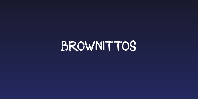 Brownittos Social Header