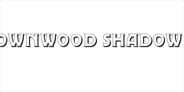 Brownwood Shadow NF Logo