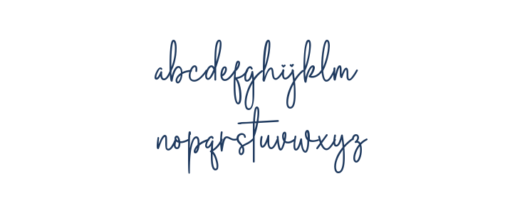 Browny Cakes Signature Lowercase