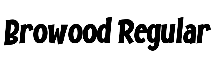 Browood Regular  Free Fonts Download