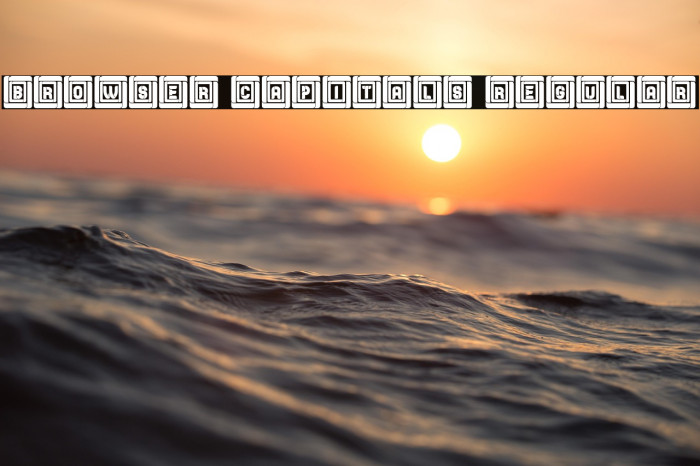 Browser Capitals Regular Example 3