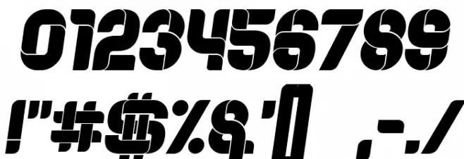 Browser Italic Font OTHER CHARS