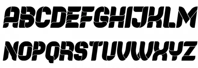 Browser Italic 字体 大写