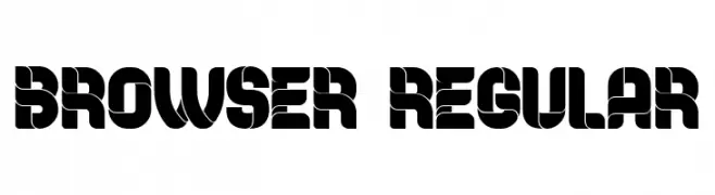 Browser Regular  baixar fontes gratis