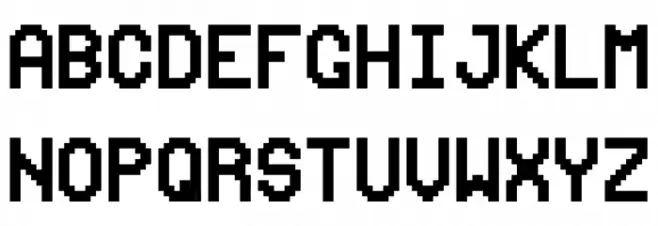 Browser link time Шрифта ВЕРХНИЙ