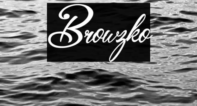 Browzko Font examples